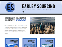 Tablet Screenshot of earleysourcing.com